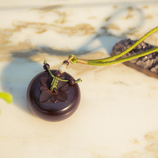 「小叶紫檀」柿子摆件 商品图0