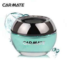 【快美特车载香水】    创意水晶果冻香薰摆件持久淡香车用车内座式香水