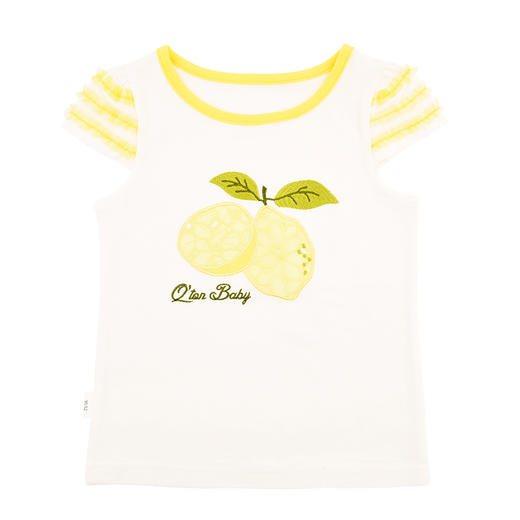 棉果果夏季女童套头T恤M222140220341 商品图5