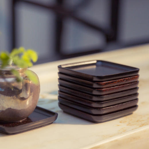 「小叶紫檀」方杯垫 商品图0