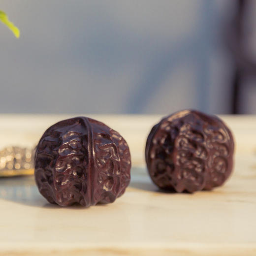 「小叶紫檀」核桃手把件 商品图0