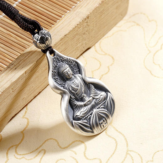 子佩集S999银守护神套链项链【CD0499】仿古葫芦203 商品图3