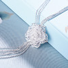 子佩集S990银玫瑰套链项链【XLM01】花丝203 商品缩略图1
