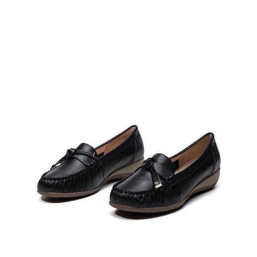 商场同款 |Safiya/索菲娅春季蝴蝶结装饰低跟单鞋女SF91111007 商品图3