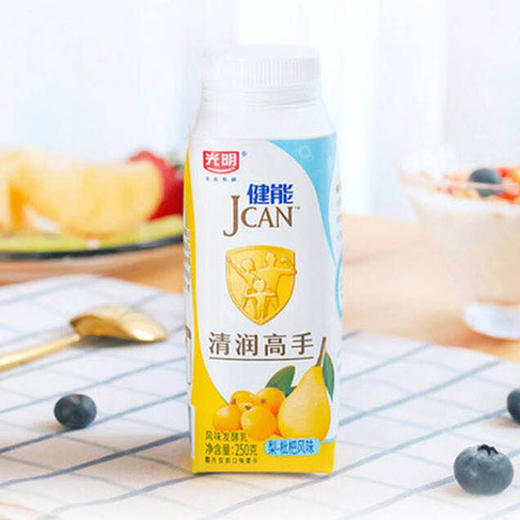 6瓶 梨枇杷味【光明健能发酵酸奶】250ml/瓶 商品图1