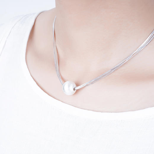 子佩集S925银时尚套链项链【KDFTL003】单球单珠一个球203 商品图2