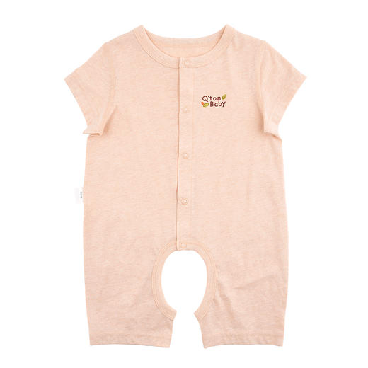 棉果果夏季新疆彩棉纯棉对开开裆连体衣连身衣哈衣连身衣哈衣M201723120208 商品图1