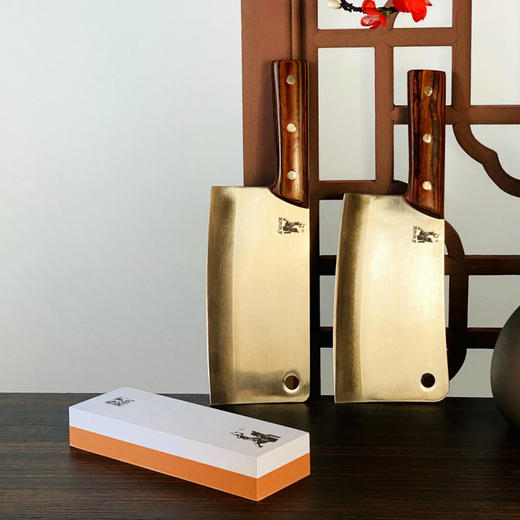 【拿铁铁器】中华家刀系列H2·三阳开泰刀具套装 厨房常用 文武刀 商品图0