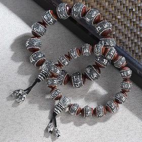 子佩集匠人S990银真言手串【多规格】手链203