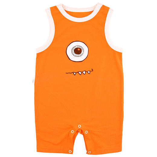 棉果果夏季男童背心连体衣连身衣哈衣M212724220324 商品图4