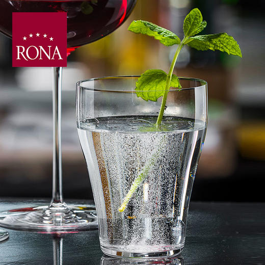 RONA/洛娜 水晶 气泡水水杯 斯洛伐克LINEA UMANA 韵雅系列 精致 无铅 整箱6支装 商品图0