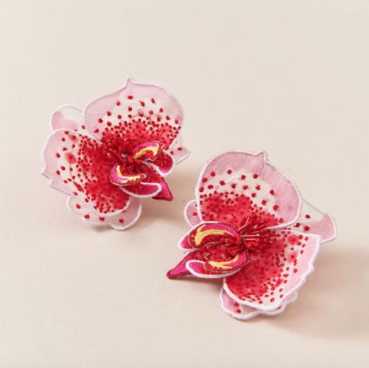 北京仓｜Mignonne Gavigan-Orchid-御廷兰花 耳环（流苏款） ［美国设计师］ 商品图2