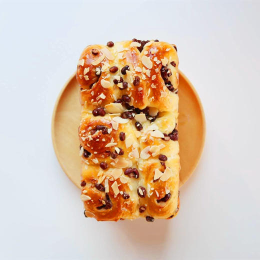 🍞手撕杏仁红豆吐司Almond Flakes Red Bean Loaf 商品图1