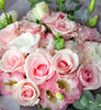 爱之声   粉佳人玫瑰9枝，粉色桔梗搭配制作（1957） 商品缩略图3