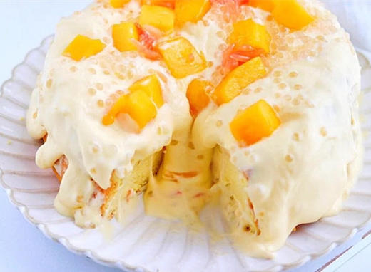 杨枝甘露爆浆蛋糕（6寸） 商品图1