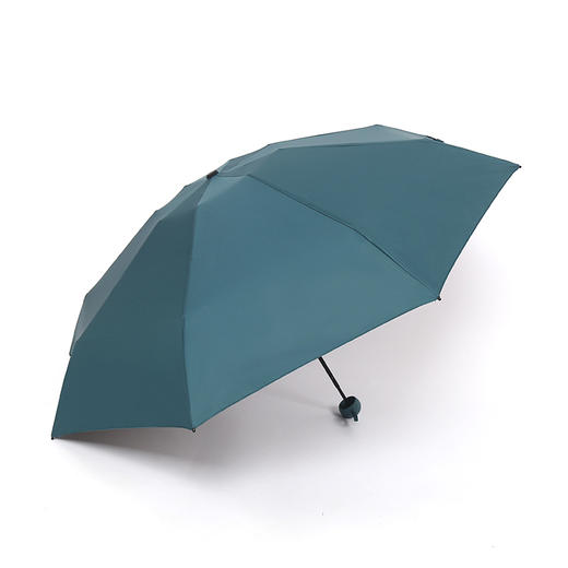 美人鱼小巧便携黑胶折叠女迷你口袋伞 商品图3