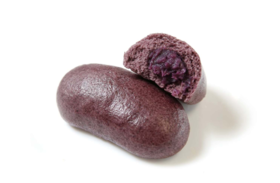 【叮叮鲜食】紫地瓜包80g*6个/袋-冷冻
