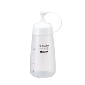 
日本Asvel挤压式细口调味瓶400ml(白色）