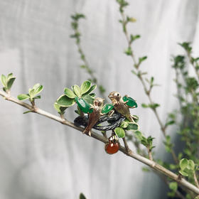 [喜上眉梢] 红翡戒指【定制款】