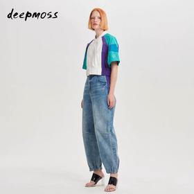 deepmoss 浅蓝束脚牛仔裤 lt20ssPS07YNZ2