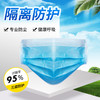 一次性口罩   三层防护口罩50只装（新老包装交替发） 商品缩略图3