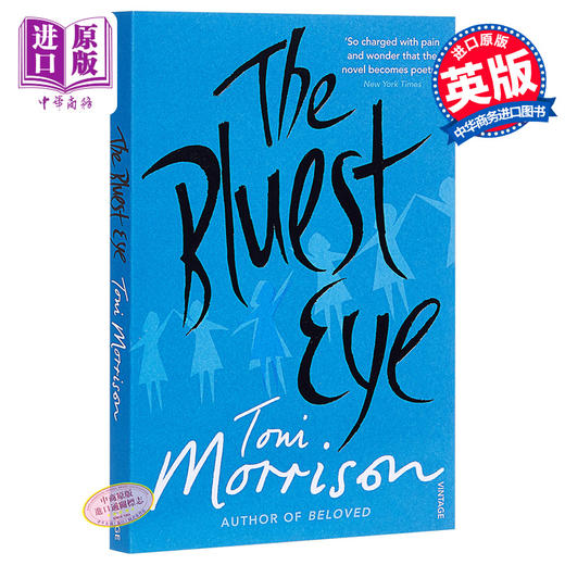 预售 【中商原版】托尼·莫里森：最蓝的眼睛 英文原版 The BLUEST EYE  Toni Morrison 商品图0