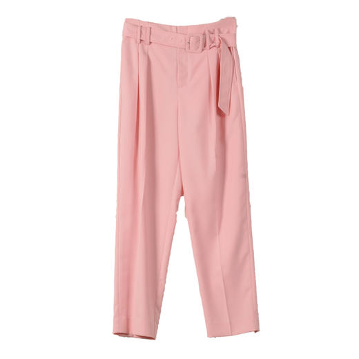 NEELLY春简约百搭高腰气质通勤宽松锥形裤N092002BH105 商品图4