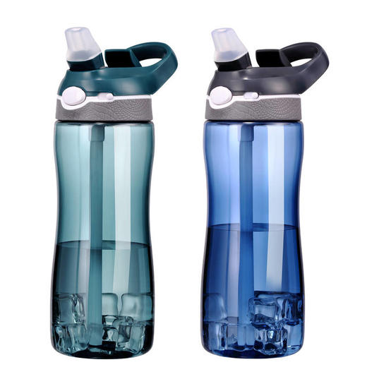 运动水杯便携健身吸管杯 I 成人大容量户外水壶 密封升级 商品图4