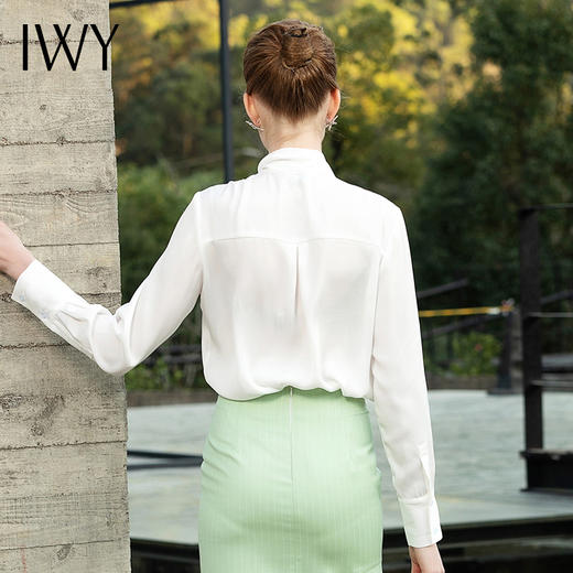 IWY/气质白色衬衫201050B1 商品图7