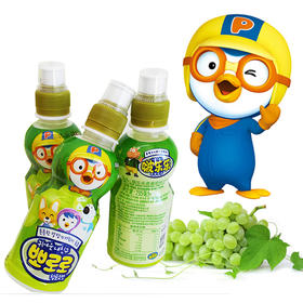 啵乐乐青葡萄味饮料235ml