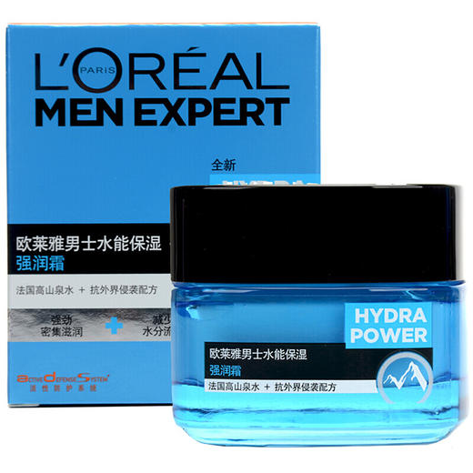 欧莱雅男士水能保湿强润霜 商品图0