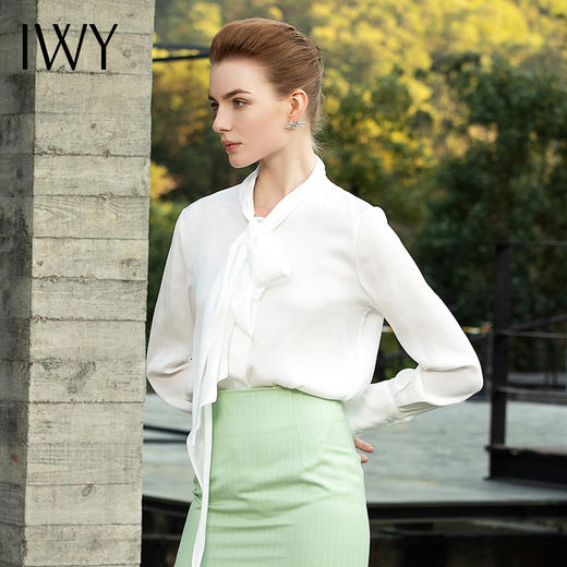 IWY/气质白色衬衫201050B1 商品图6