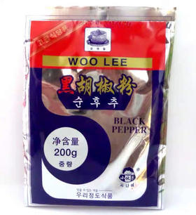 小伙子磨盘黑胡椒粉200g