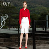 IWY/红色衬衫白色半裙直筒裙201059BS1 商品缩略图0