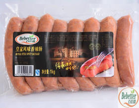 百倍德德式烤肠皇家风味香辣香肠1kg