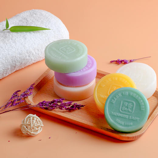 摩登红人香皂85g氨基酸温和清洁洗手洁面洗澡翠竹送人国货男女 商品图5