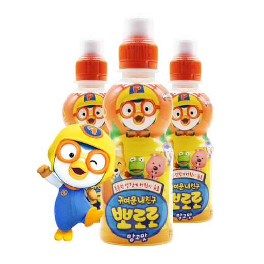 啵乐乐芒果味饮料235ml 商品图2