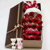 爱情是思念      19支红玫瑰，相思梅，黄莺搭配，50cm礼盒，2小熊(1823) 商品缩略图0