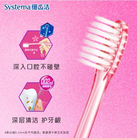 狮王 细齿洁晶彩牙刷 商品图3