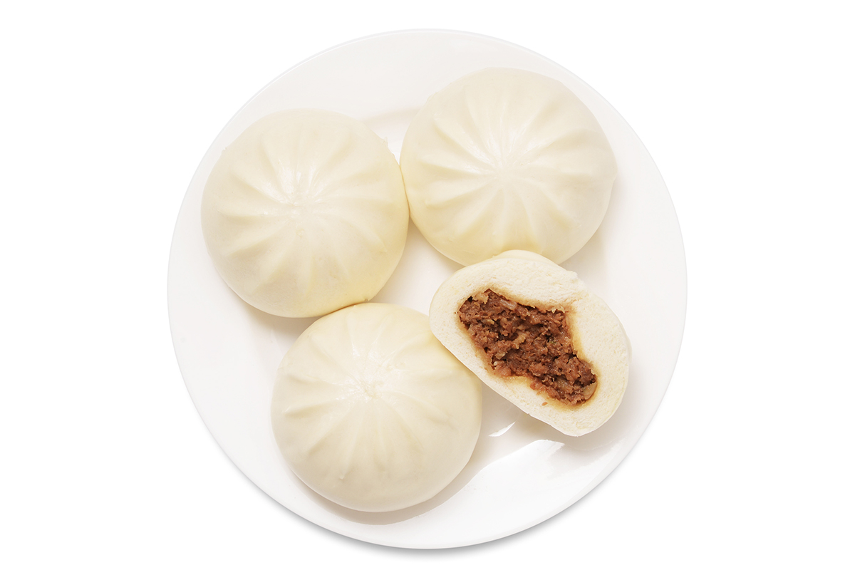 【叮叮鲜食】扬州鲜肉包85g*10个/袋-冷冻