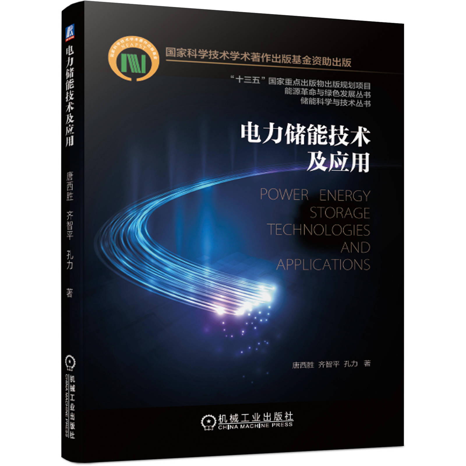 电力储能技术及应用（储能科学与技术丛书）（荣获第五届中国出版政府奖图书奖提名奖）