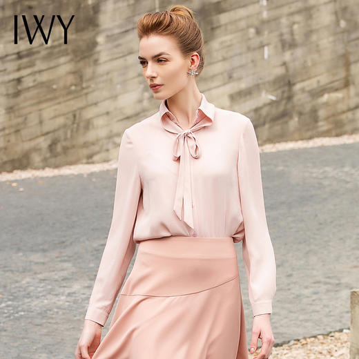 IWY/粉色气质衬衫201018B1 商品图2