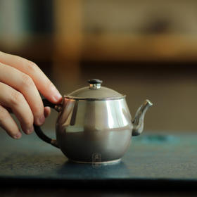 「茶器」银壶  白露  175ml，133g