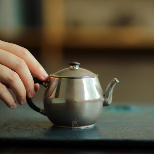 「茶器」银壶  白露  175ml，133g 商品图0