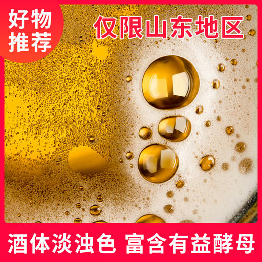 鲁产名品青岛京鲜精酿白啤2L 桶装 商品图3