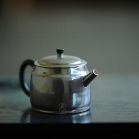 「茶器」银壶 不惑  99ml，100g