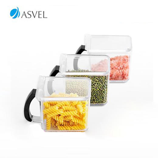 日本Asvel调料罐（黑色） 商品图0