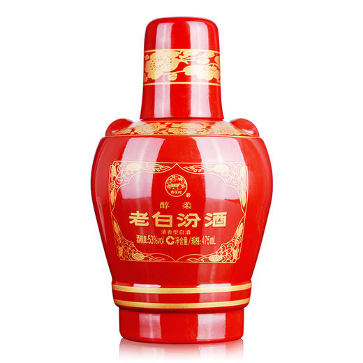 老白汾酒(2012年份)醇柔 清香型高度白酒53度475ml 商品图3