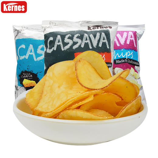 克恩滋木薯片黑胡椒味150g 商品图0