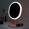 化妆镜台式带灯LED化妆补光梳妆少女宿舍网红随身便携ins公主镜 商品缩略图3